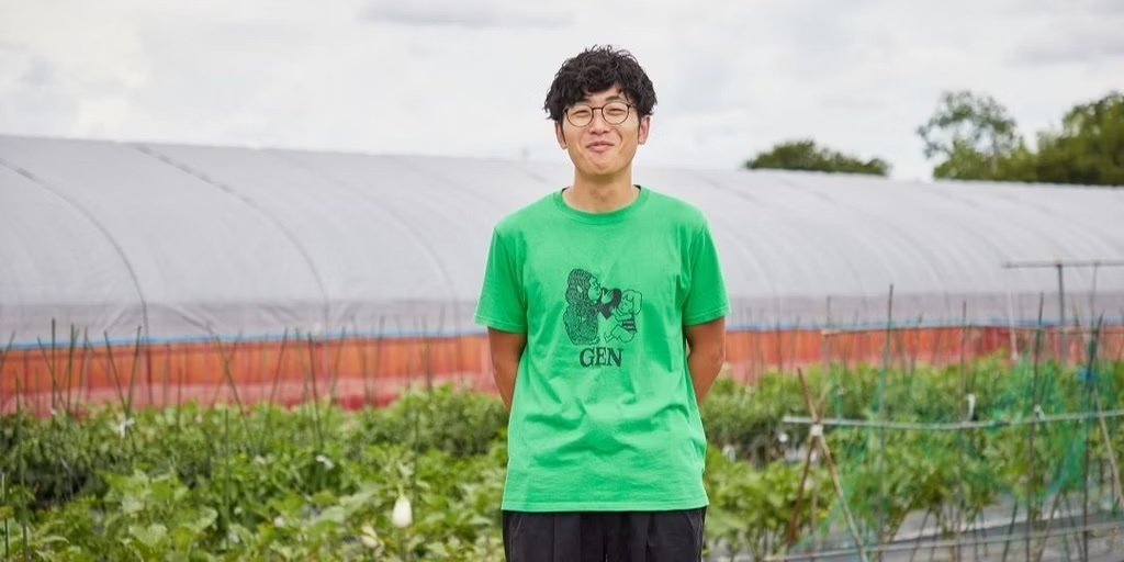 甲良町で頑張る人を応援します（ピロール農法　GEN代表　片岡　健児さん）